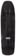 Tactics Oval Logo Double Driller Shape Skateboard Deck - black