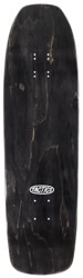 Tactics Oval Logo Double Driller Shape Skateboard Deck - black