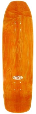 Tactics Oval Logo Double Driller Shape Skateboard Deck - orange - view large