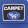 Carpet Bouncer Trucker Hat - blue - front detail