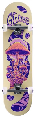 Globe Mind Expansion 8.5 Complete Skateboard - off-white/purple - view large