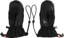 Crab Grab Kids Cinch Youth Mitts - black - palm