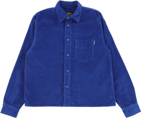 Tactics Heavyweight Corduroy L/S Shirt - cobalt - view large