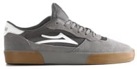 Lakai Cambridge Skate Shoes - light grey/gum suede