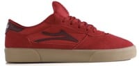 Lakai Cambridge Skate Shoes - red/burgundy suede