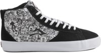 Lakai Newport Skate Shoes - black suede