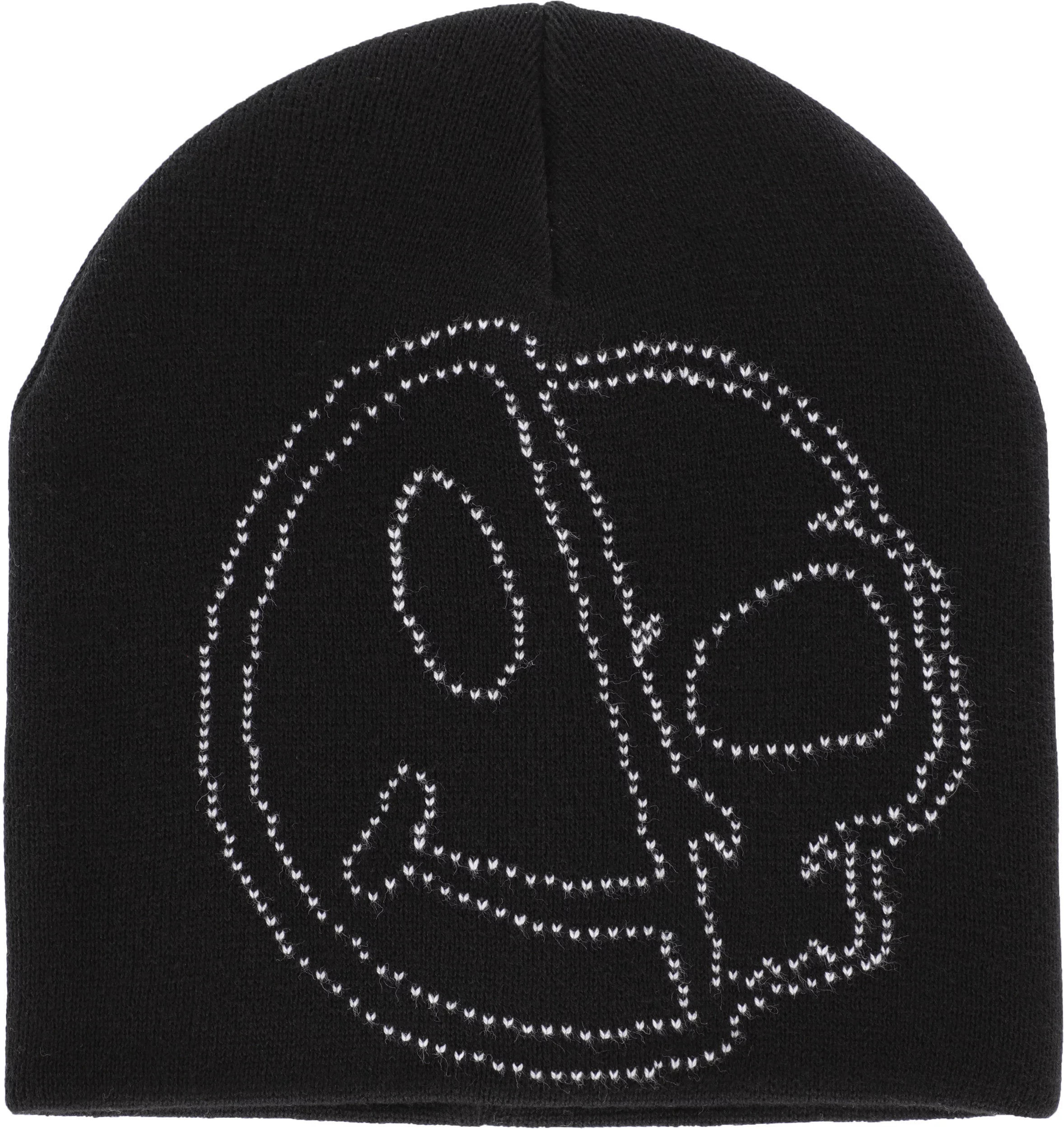 Erased 2 Face Skully Beanie - black | Tactics