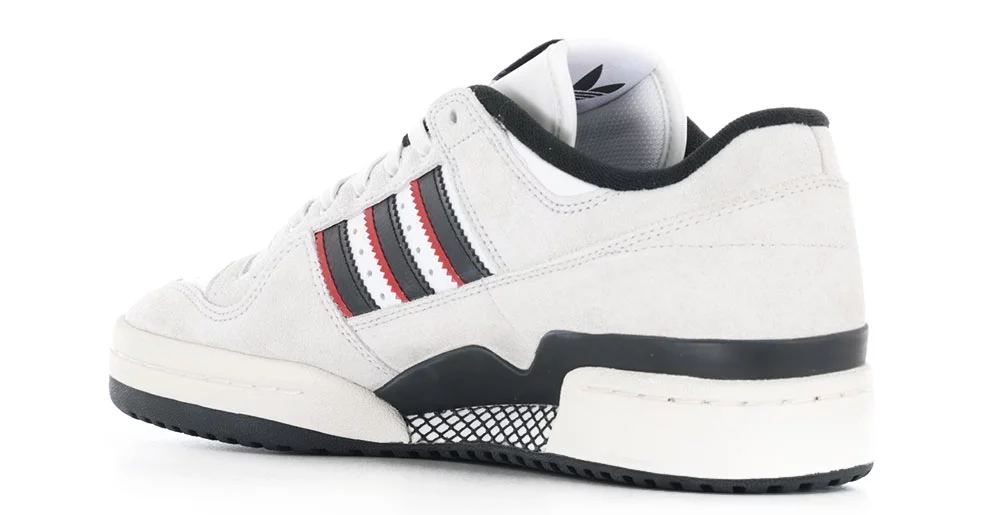 Adidas Forum 84 Low ADV Skate Shoes - crystal white/core black/scarlet |  Tactics