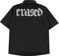 Erased Big E S/S Shirt - black - reverse