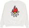 Erased Arc Crew Sweatshirt - white - reverse