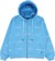 Erased Repeat Zip Hoodie - blue