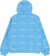 Erased Repeat Zip Hoodie - blue - reverse