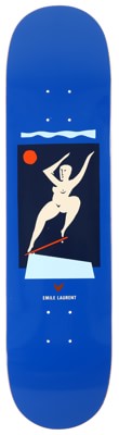 Polar Skate Co. Laurent Crooks 8.0 Skateboard Deck - blue - view large