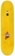 Polar Skate Co. Platt Sacrifice 8.375 Skateboard Deck - yellow - top