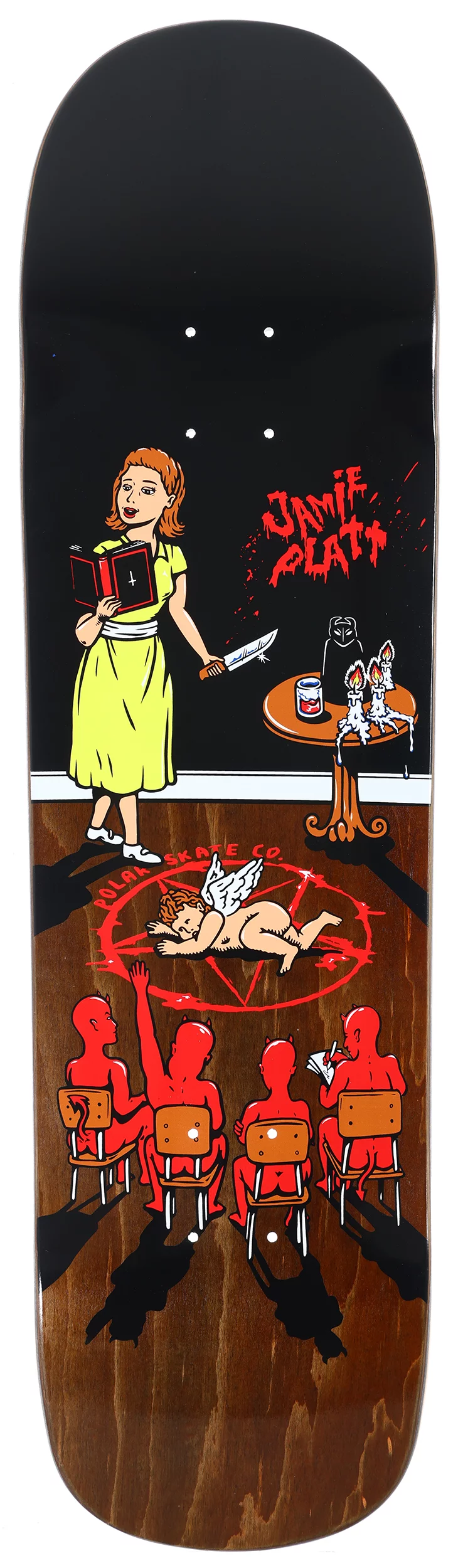 Polar Skate Co. Platt Sacrifice 8.8 P8 Shape Skateboard Deck