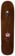 Polar Skate Co. Platt Sacrifice 8.8 P8 Shape Skateboard Deck - brown - top