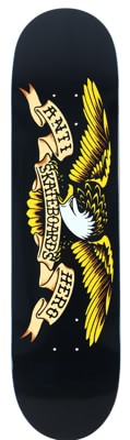 Anti-Hero Classic Eagle 8.12 Skateboard Deck - black - view large