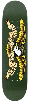 Anti-Hero Easy Rider Classic Eagle 8.38 Skateboard Deck - army - view large