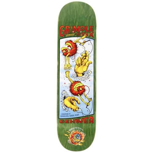 Anti-Hero Gerwer Grimplestix Obvious Greats 8.25 Skateboard Deck
