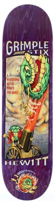 Anti-Hero Hewitt Grimplestix Obvious Greats 8.38 Skateboard Deck - purple - view large
