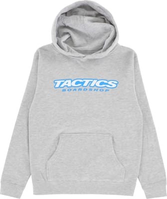 Tactics Kids Throwback Logo Hoodie - heather grey - view large