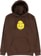 Tactics Smile Hoodie - brown
