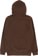 Tactics Smile Hoodie - brown - reverse