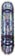 Real Wilson Rainbow Holo Cathedral 8.25 Skateboard Deck - multi