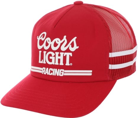 Brixton Coors Light Racing MP Trucker Hat - coors red/white - view large