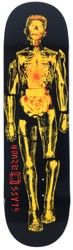 Glass House Glass Man 8.25 Skateboard Deck - red/white