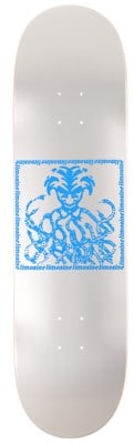 Limosine Snake Pit 8.25 Skateboard Deck - silver/blue - view large
