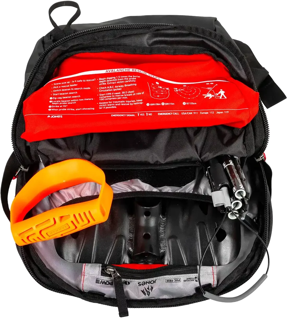 Jones Deeper 19L Backpack - stealth black | Tactics