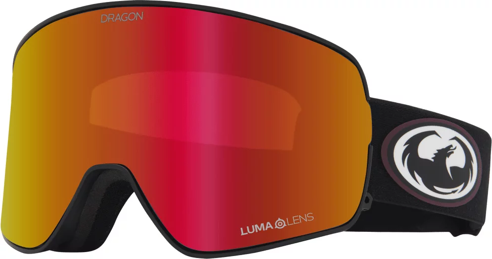 Dragon NFX2 Goggles + Bonus Lens - old skool/lumalens red ion +