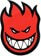 Spitfire Fireball XL 24" Sticker - red