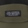 Coal Bridger Fleece 5-Panel Hat - olive/black - front detail