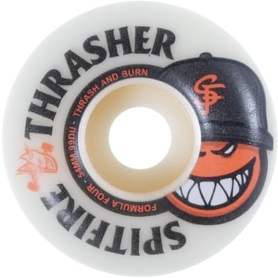 Spitfire Thrasher Flame Formula Four Classic Skateboard Wheels - natural (99d) - view large