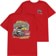 Brixton Coors Light Raceway T-Shirt - coors red