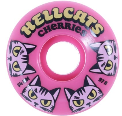 Cherries Wheels Hellcats Conical Skateboard Wheels - pink - view large