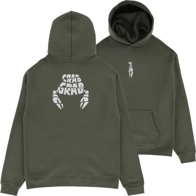 Crab Grab Chopped Hoodie - green - view large