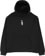 Crab Grab Chopped Hoodie - black - front