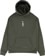 Crab Grab Chopped Hoodie - green - front