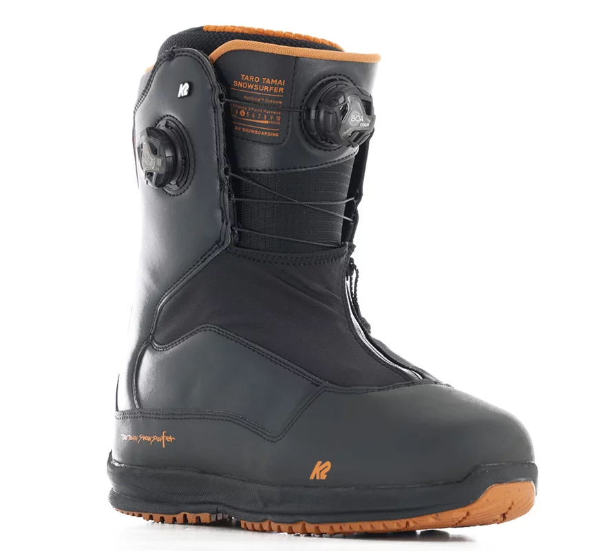 美品 K2 TARO TAMAI  SURFER K2 Taro Tamai Snowsurfer Snowboard Boots 2026 - dark grey | Tactics