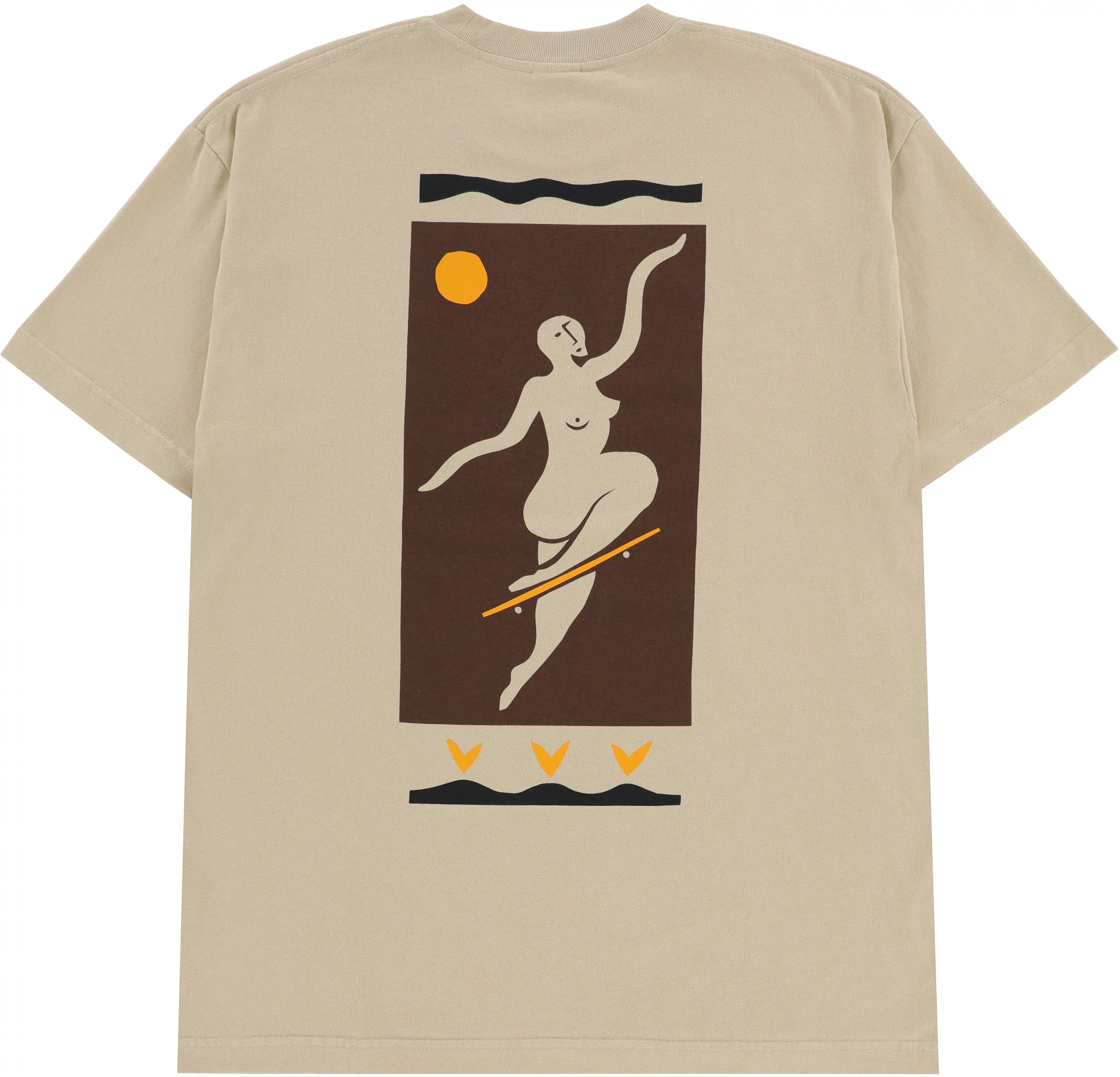 Polar Skate Co. No Complies Forever T-Shirt - sand | Tactics