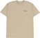 Polar Skate Co. No Complies Forever T-Shirt - sand - front