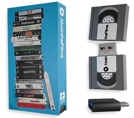 Video Absinthe Films Full Snowboard Movie Collection USB - view large