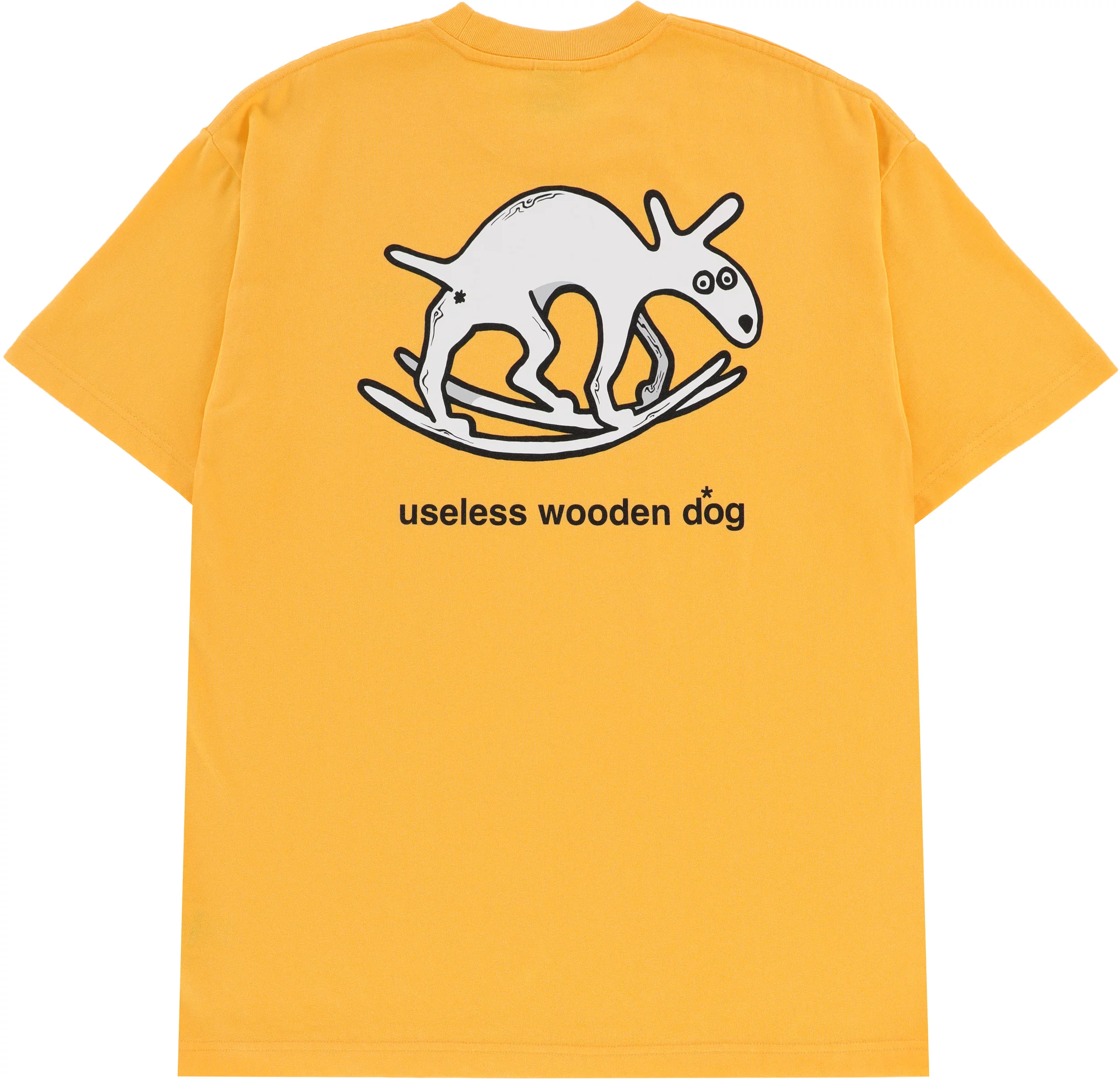 Polar Skate Co. Useless Wooden Dog T-Shirt - yellow | Tactics