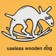 Polar Skate Co. Useless Wooden Dog T-Shirt - yellow - reverse detail
