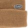 Vans Hex Patch Cuff Beanie - warm taupe - front detail