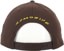 Limosine Whole Hog Snapback Hat - brown - reverse