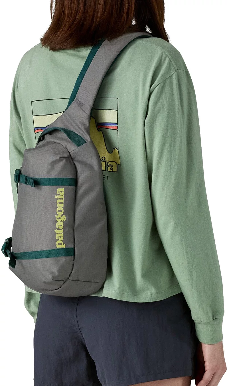 patagonia ボディバッグ アトム Noble Greyライトグレー Patagonia Atom Sling 8L Shoulder Bag - noble grey | Tactics